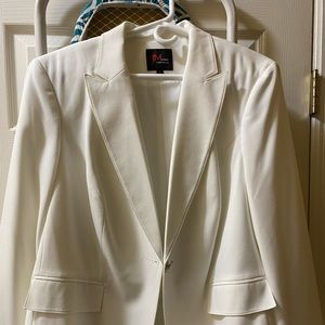 JM Studio By John Meyer White Women’s Blazer